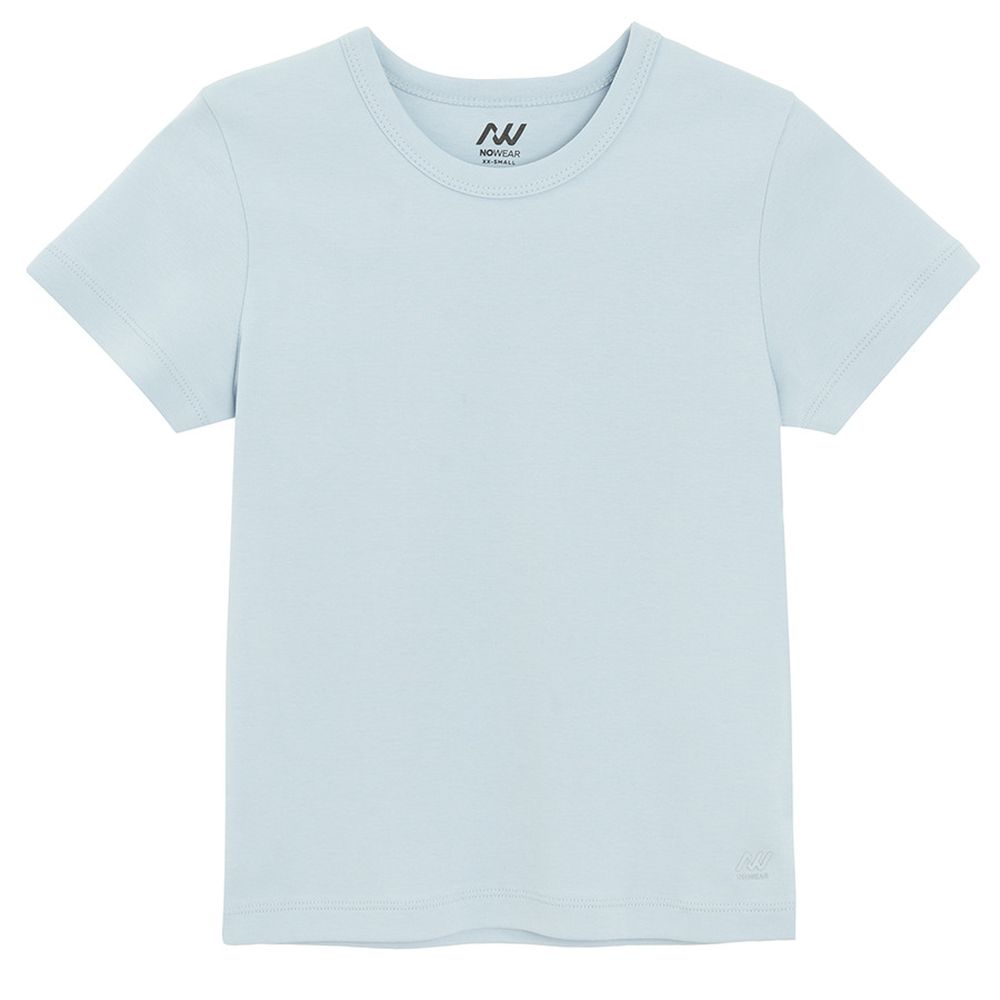 Bawełniany t-shirt o krótszym kroju NOWEAR