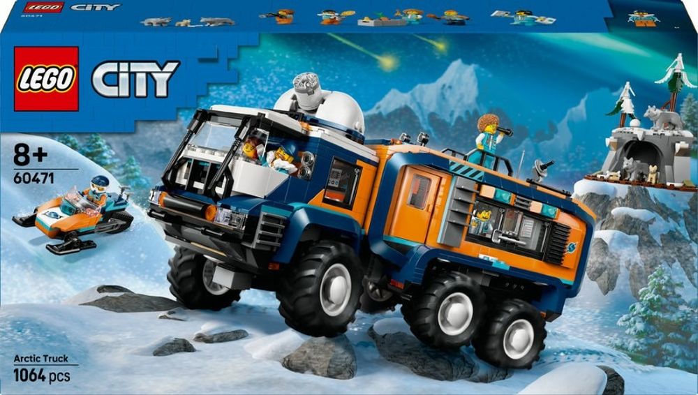 LEGO City, Ciężarówka z laboratorium arktycznej odkrywczyni, 60471