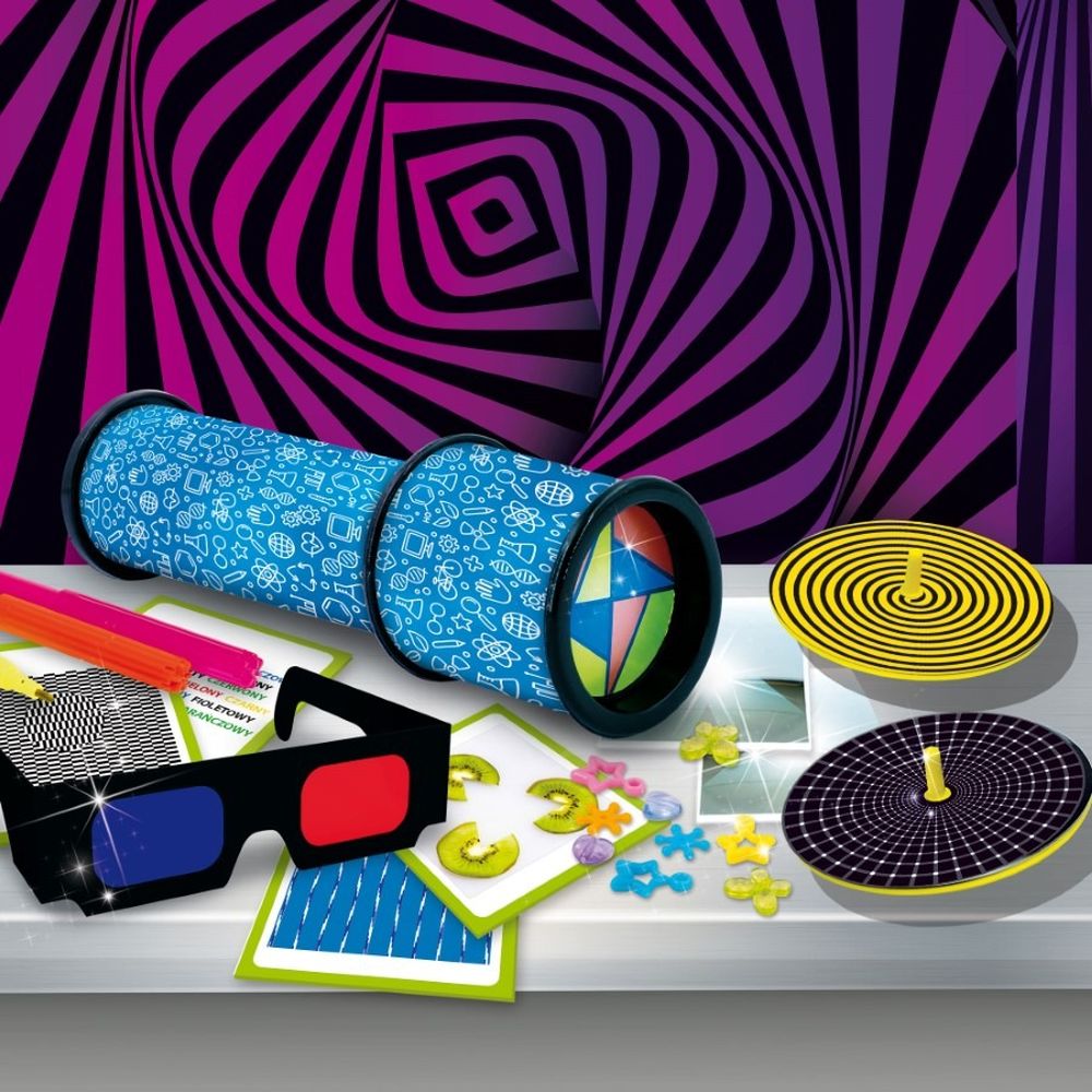 Lisciani, I'm a Genius, Laboratorium Optyki, zestaw kreatywny
