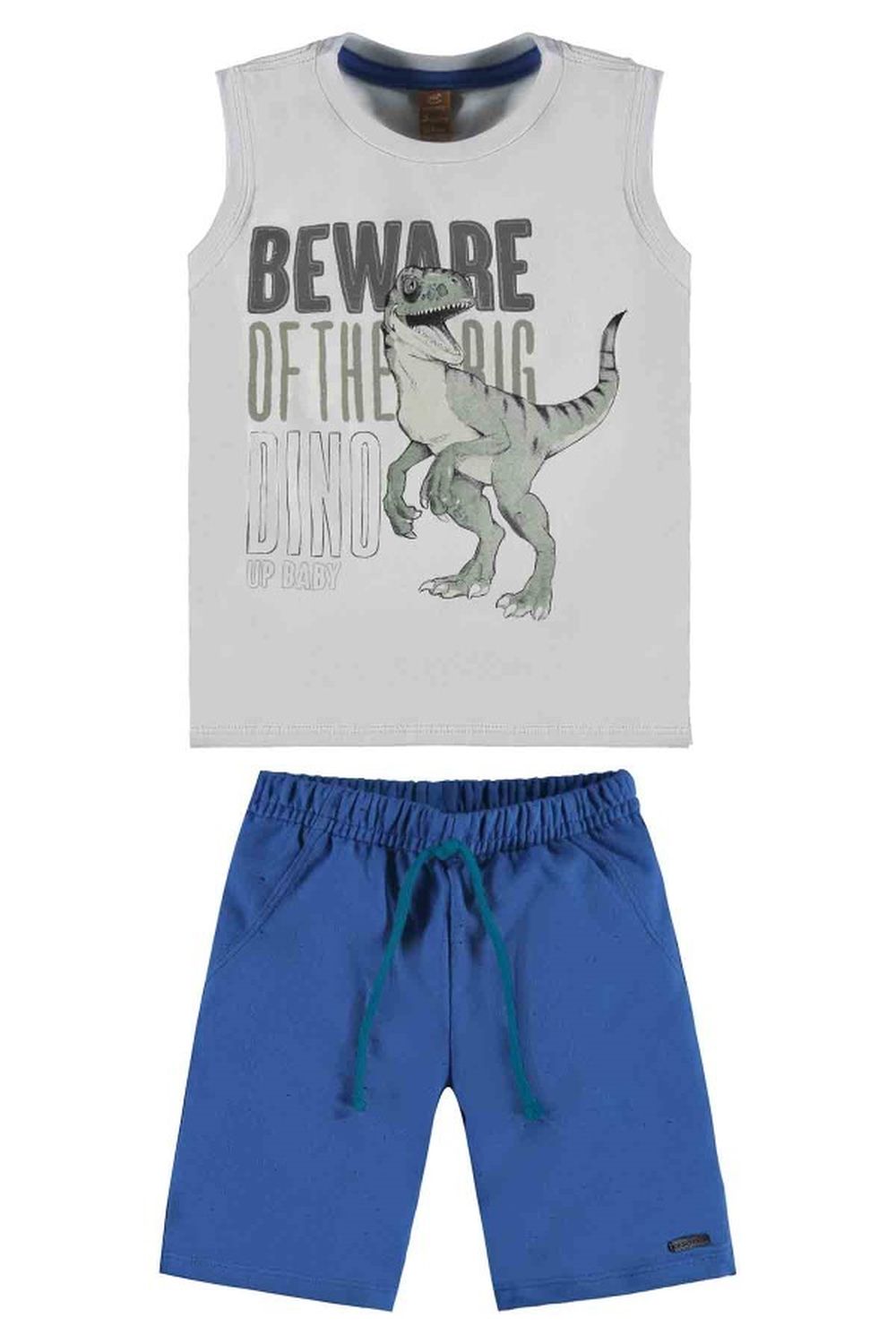 Komplet chłopięcy, Bluzka bez rękawów, Szorty, mix, Up Baby