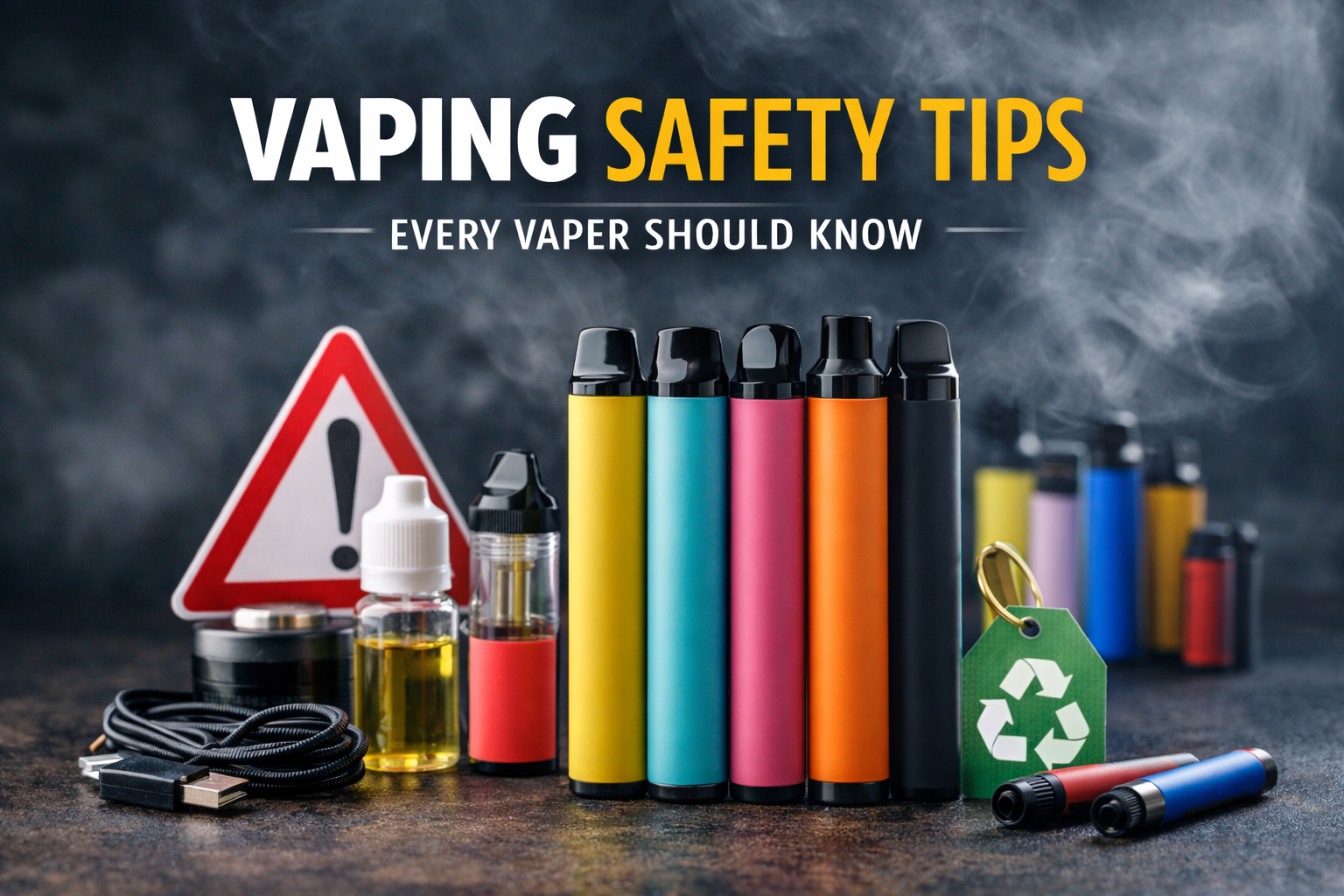 Vaping Safety Tips Every Vaper Should Know 💨 - solvapes