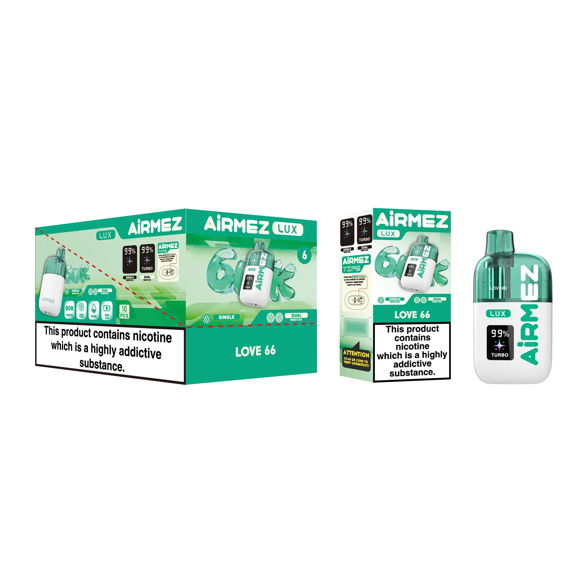 AIRMEZ LUX 60K - solvapes
