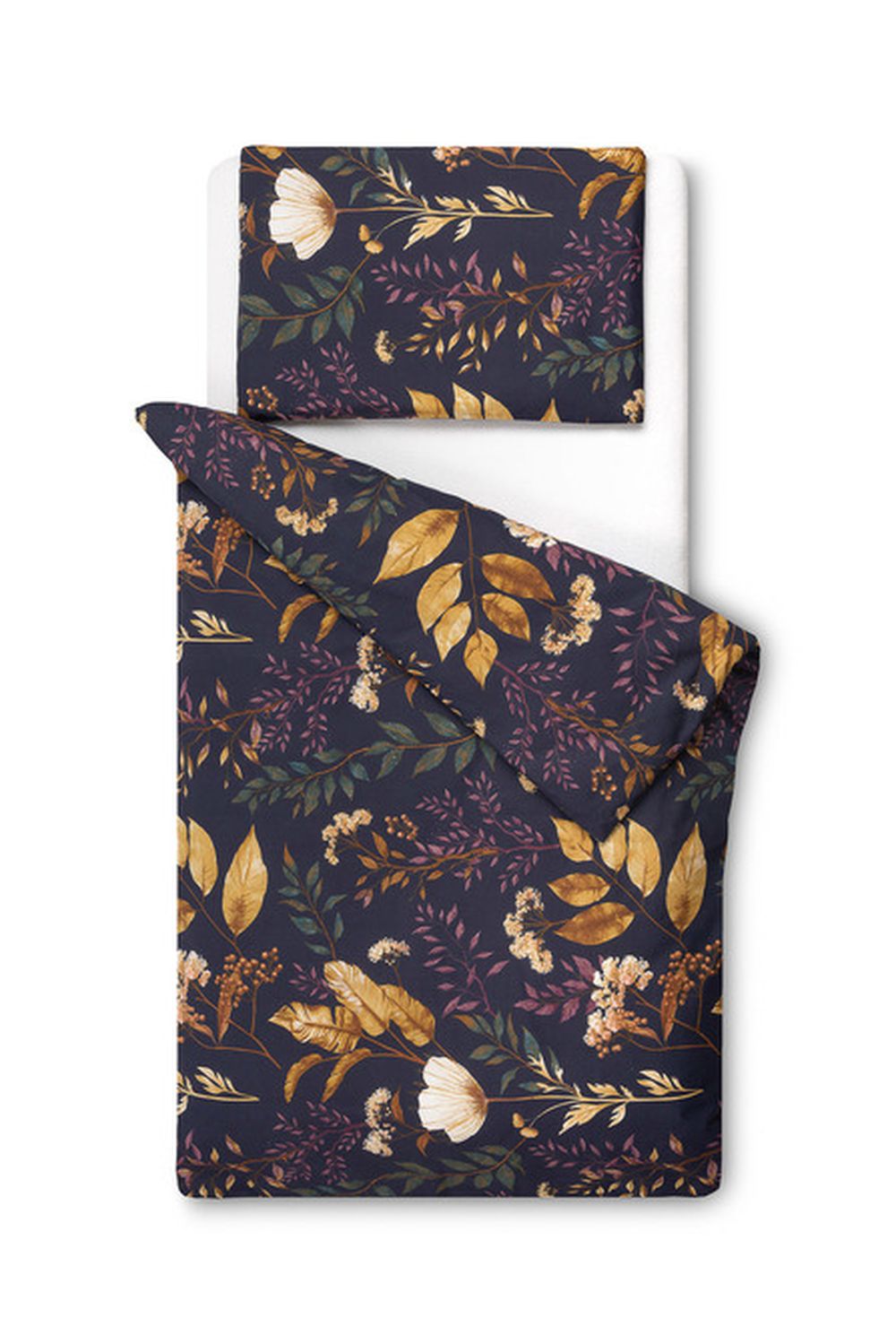 Sensillo, 2-częściowy komplet pościeli, florystyka, 100x135 cm