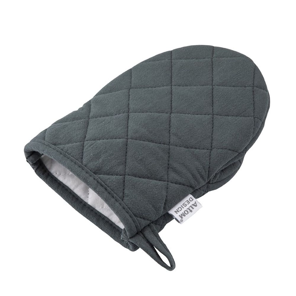 Altom Design, chwytak kuchenny, 14x20 cm, 100% bawełna, grafit