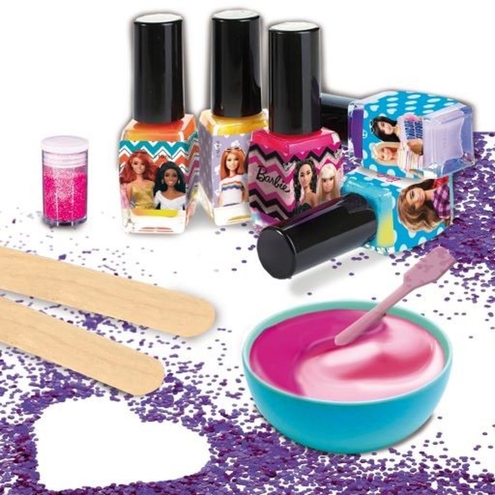 Lisciani, Barbie, Nail Art, zestaw kreatywny do paznokci