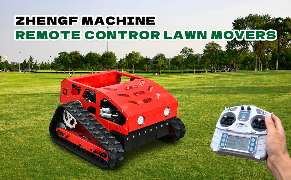 Remote Controlled Lawn Mower