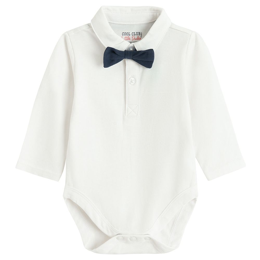 Cool Club, Komplet chłopięcy, Body z długim rękawem, Spodnie materiałowe, Kamizelka, mix