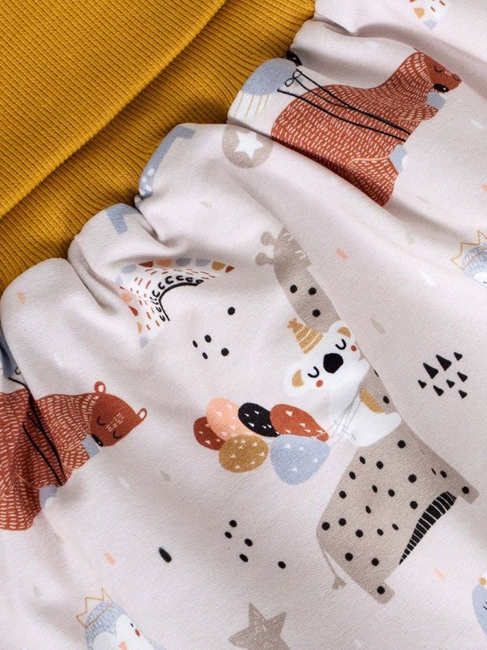 Ceba Baby, Animals Party, śpiworek niemowlęcy, pomarańczowy, 0-18 m