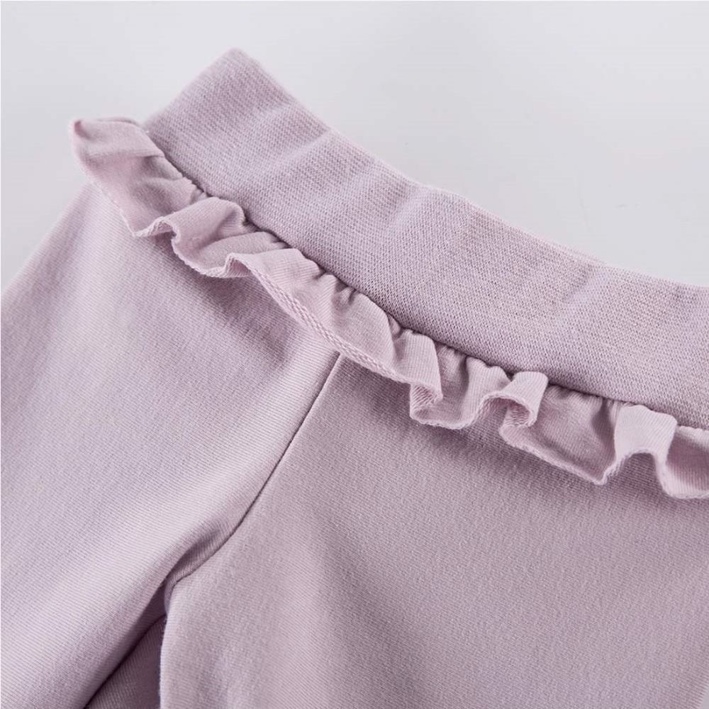 Legginsy dziewczęce, fioletowe, Eevi