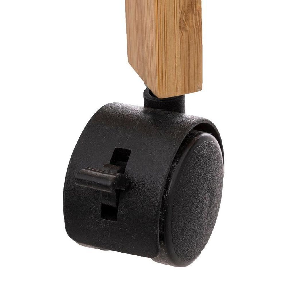 5five Simply Smart, mobilny regał kuchenny, Linha, 3 poziomy, bambusowy