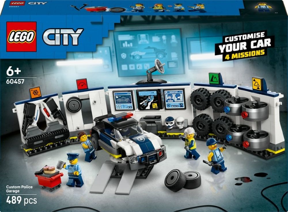 LEGO City, Policyjny warsztat tuningowy, 60457