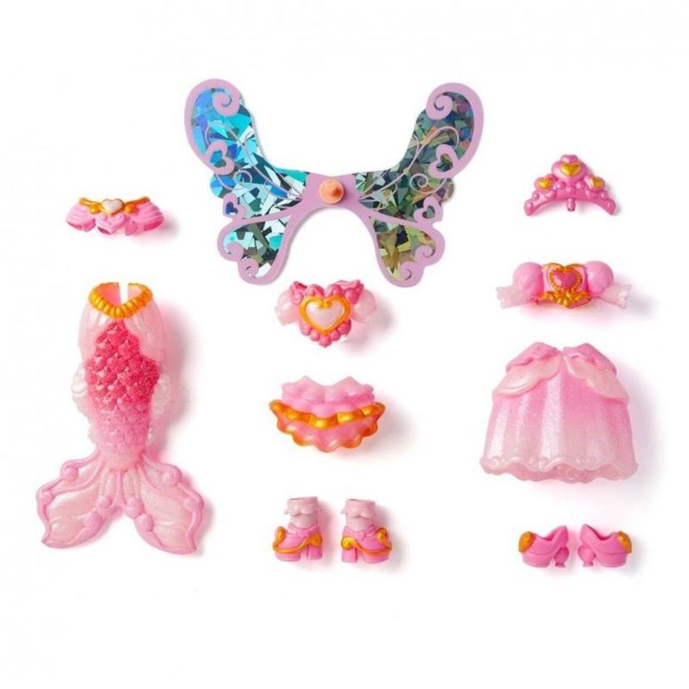 KookyLoos, Fairytale Mix and Match, Hearts, zestaw z figurką