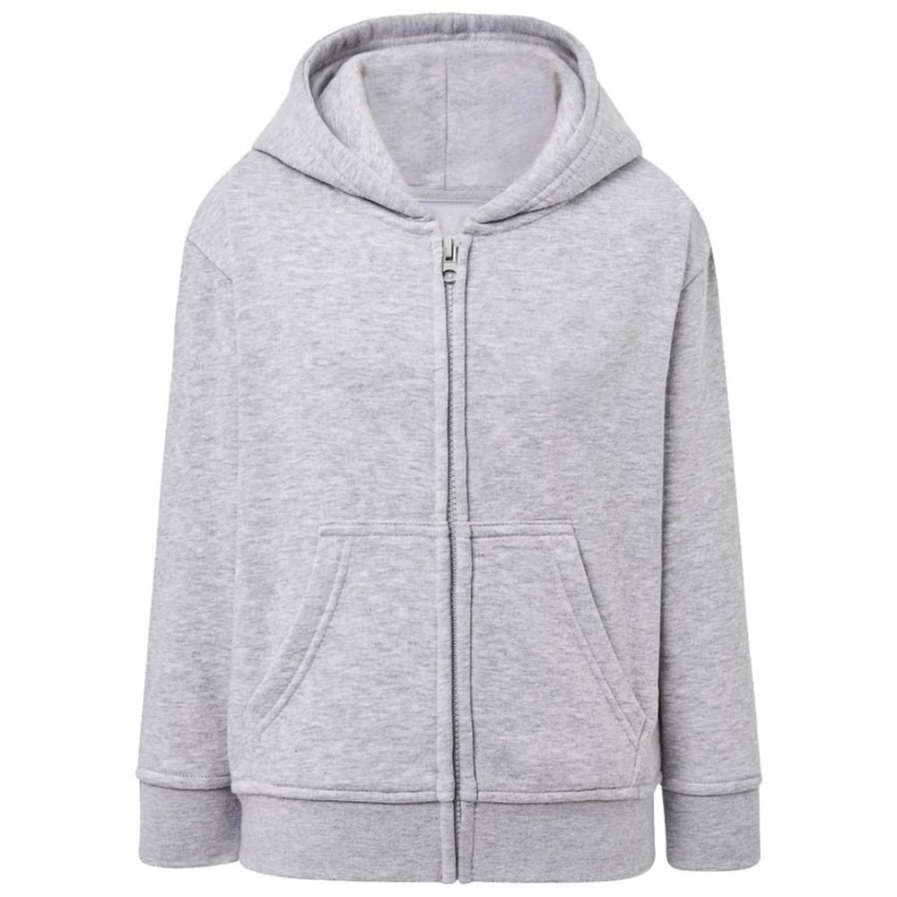 Bluza chłopięca z kapturem, rozpinana, szara, Tup Tup