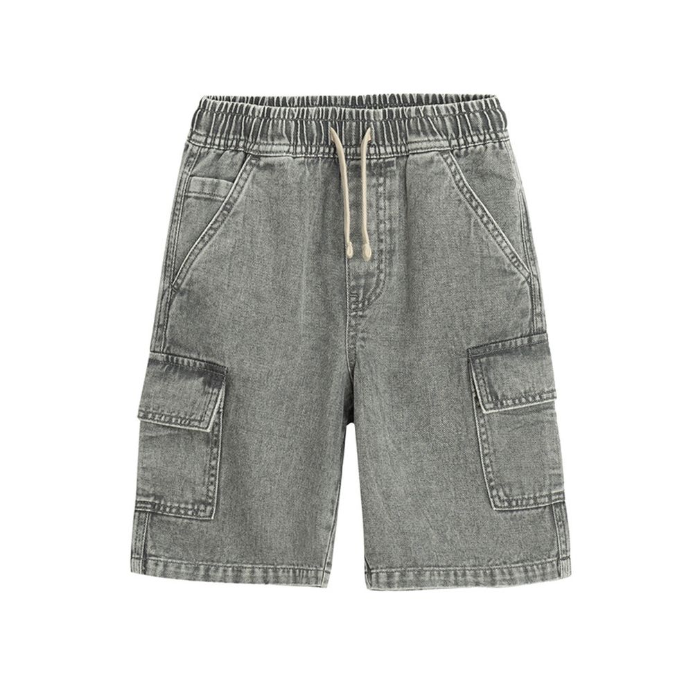 Cool Club, Szorty jeansowe chłopięce, pul on, szare