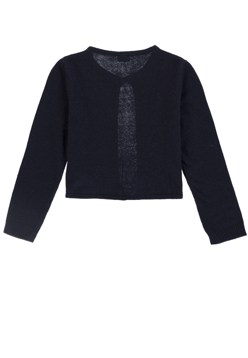 Bolerko dziewczęce z długim rękawem, granatowe, Königsmuhle