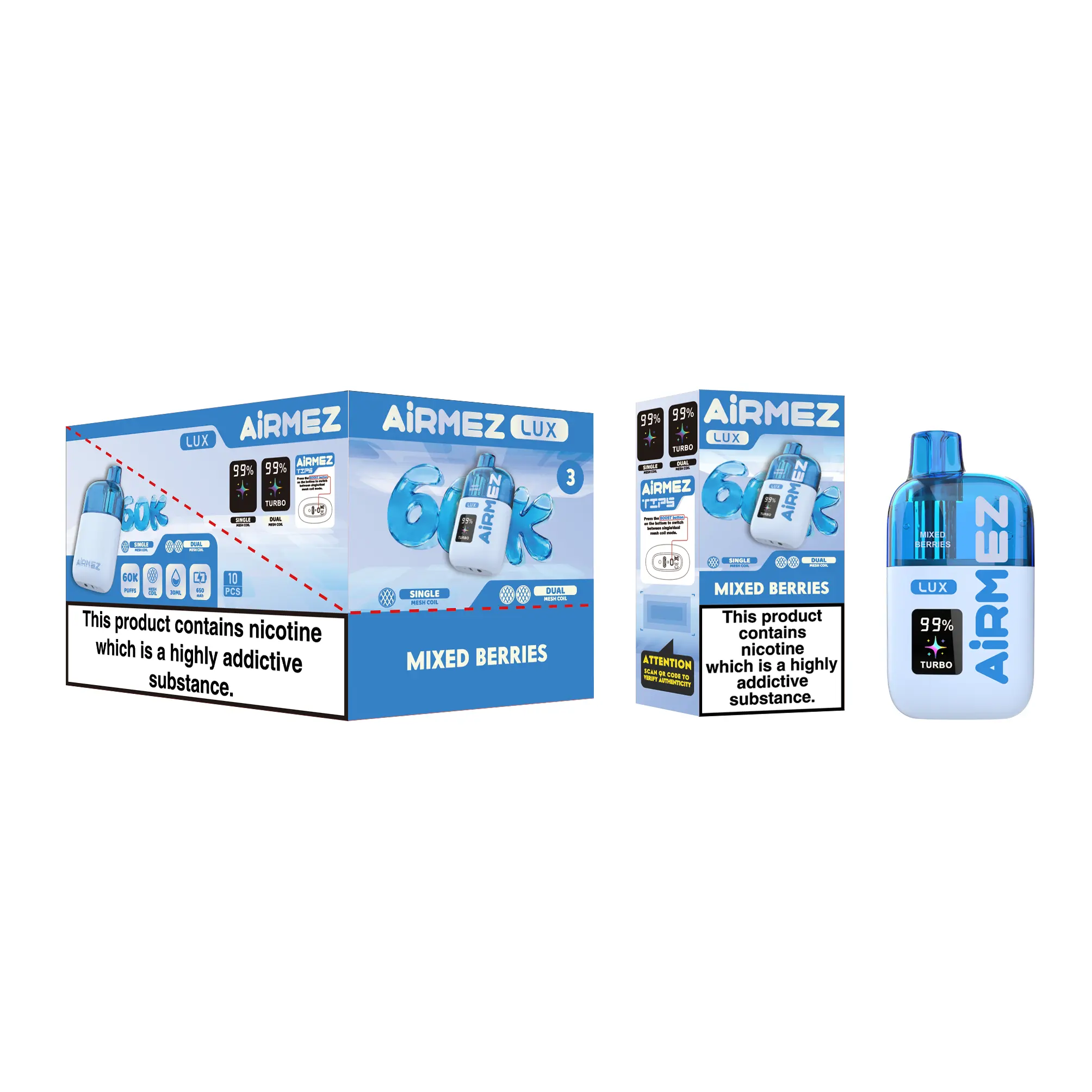 AIRMEZ LUX 60K - solvapes