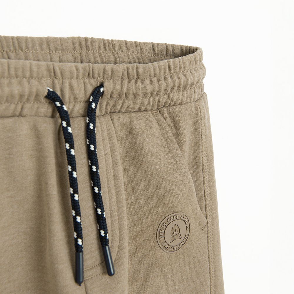 Cool Club, Spodnie dresowe chłopięce, jasnobrązowe