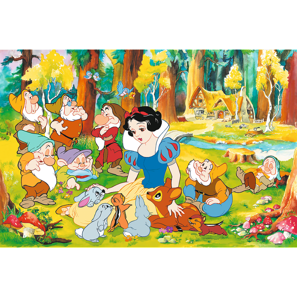Trefl, 40-lecie, Disney, Królewna Śnieżka, puzzle, 600 elementów