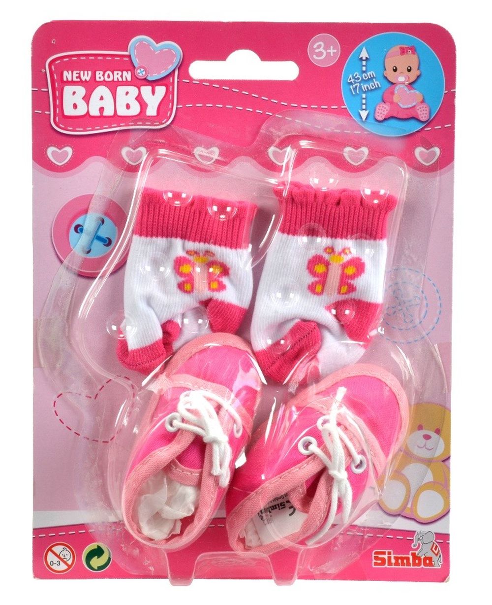 Simba, New Born Baby, buciki i skarpetki