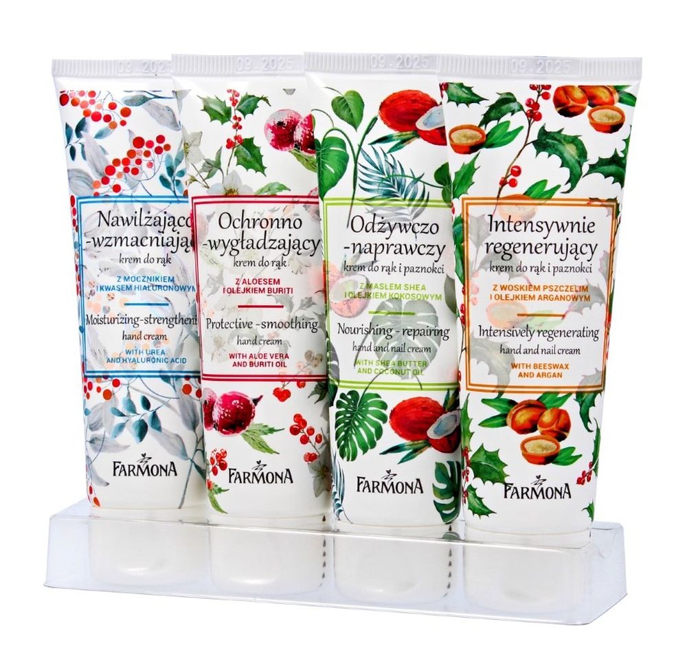 Farmona, zestaw prezentowy, kremy do rąk, 4x50 ml