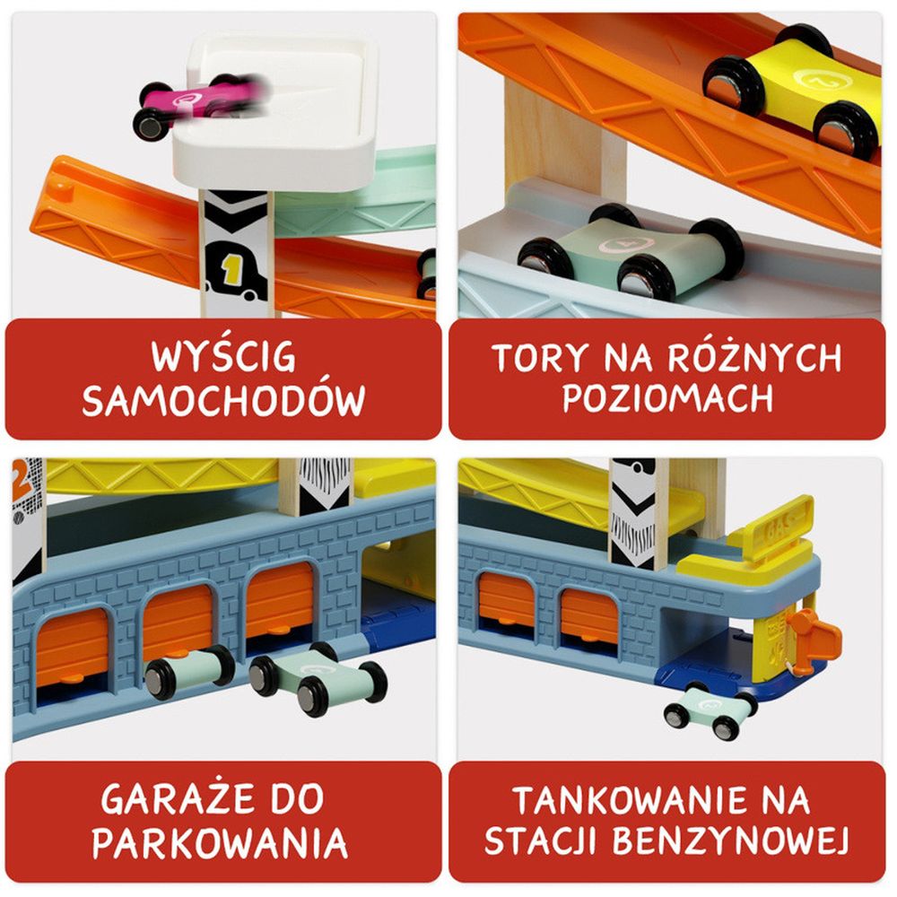 Topbright, zjeżdżalnia z pojazdami