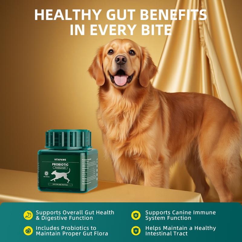 Vitapaws Probiotic Chews for Dogs