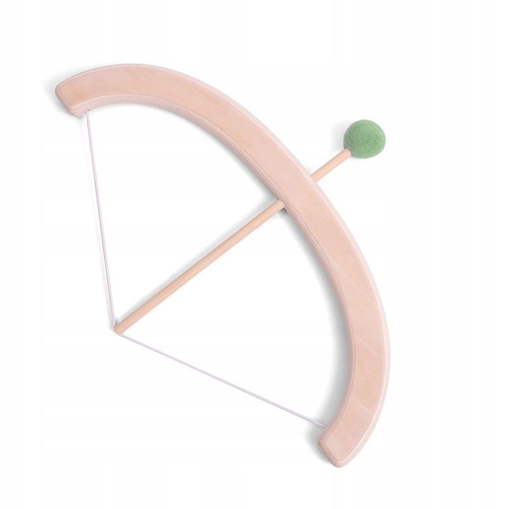 BS Toys, drewniany łuk z tarczą