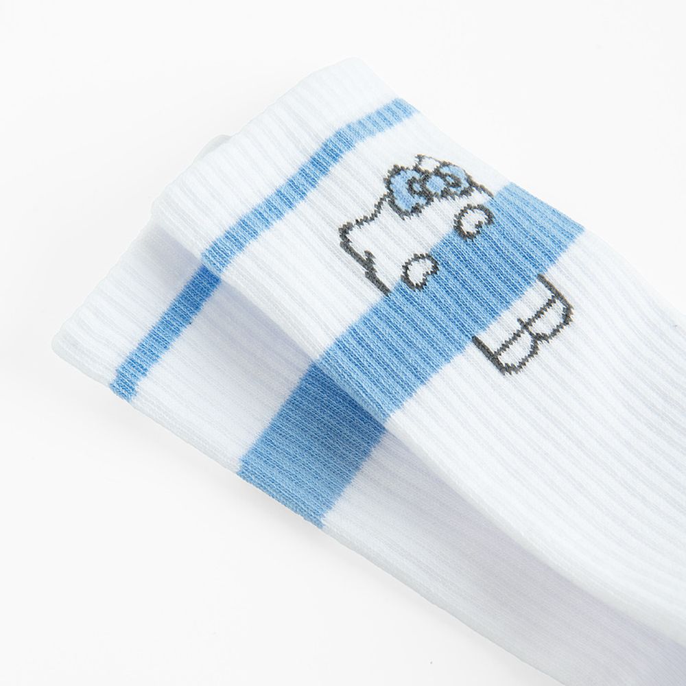 Białe skarpetki wysokie Hello Kitty NOWEAR