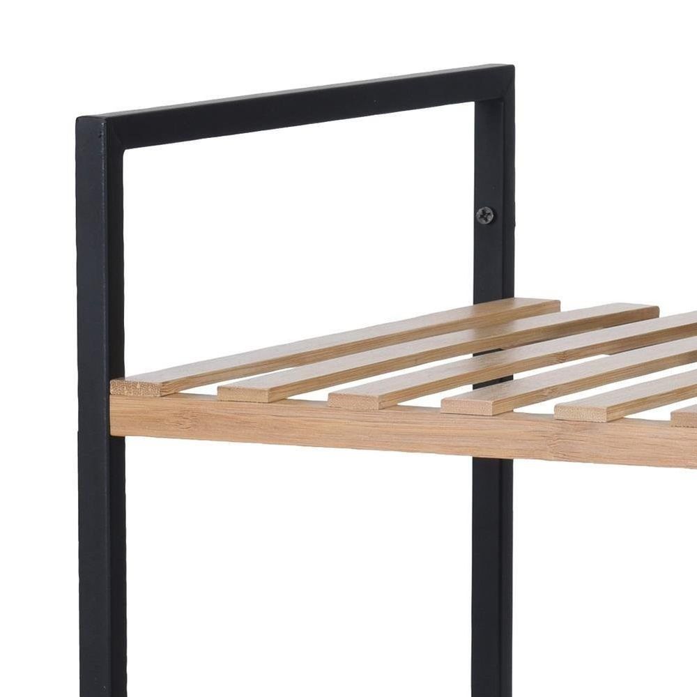 Bathroom Solutions, regał łazienkowy 4-poziomowy, bambus