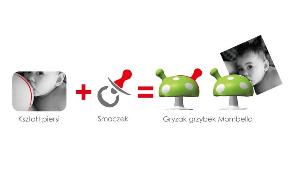 Mombella, Mushroom, gryzak, Chimney Red