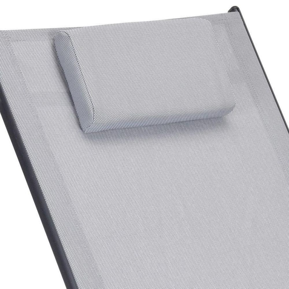 Ambiance, fotel bujany z poduszką, jasnoszary