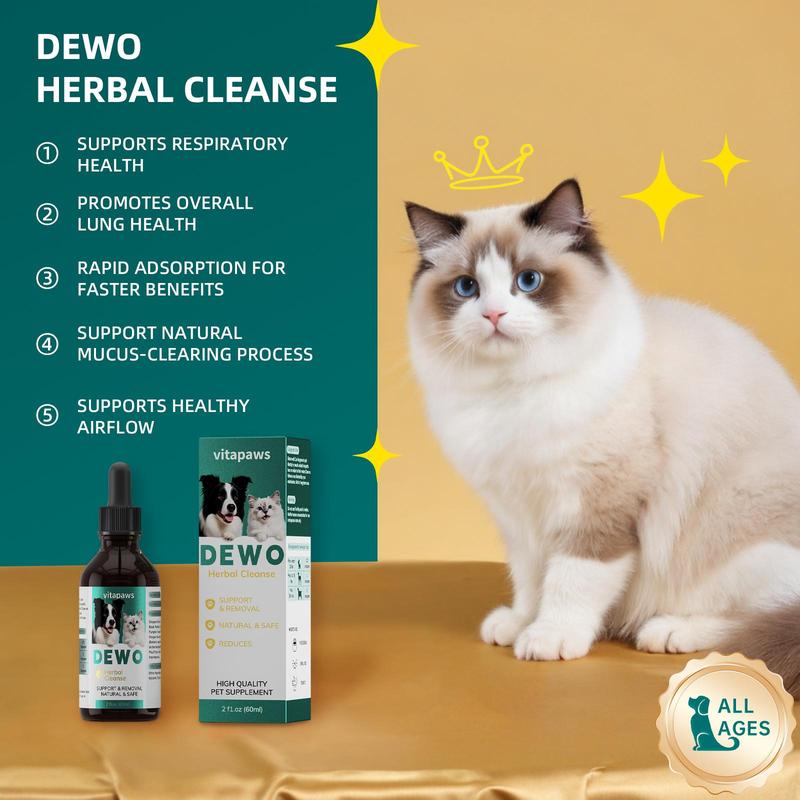 Vitapaws Organic Herbal Gut Support Drops for Pets