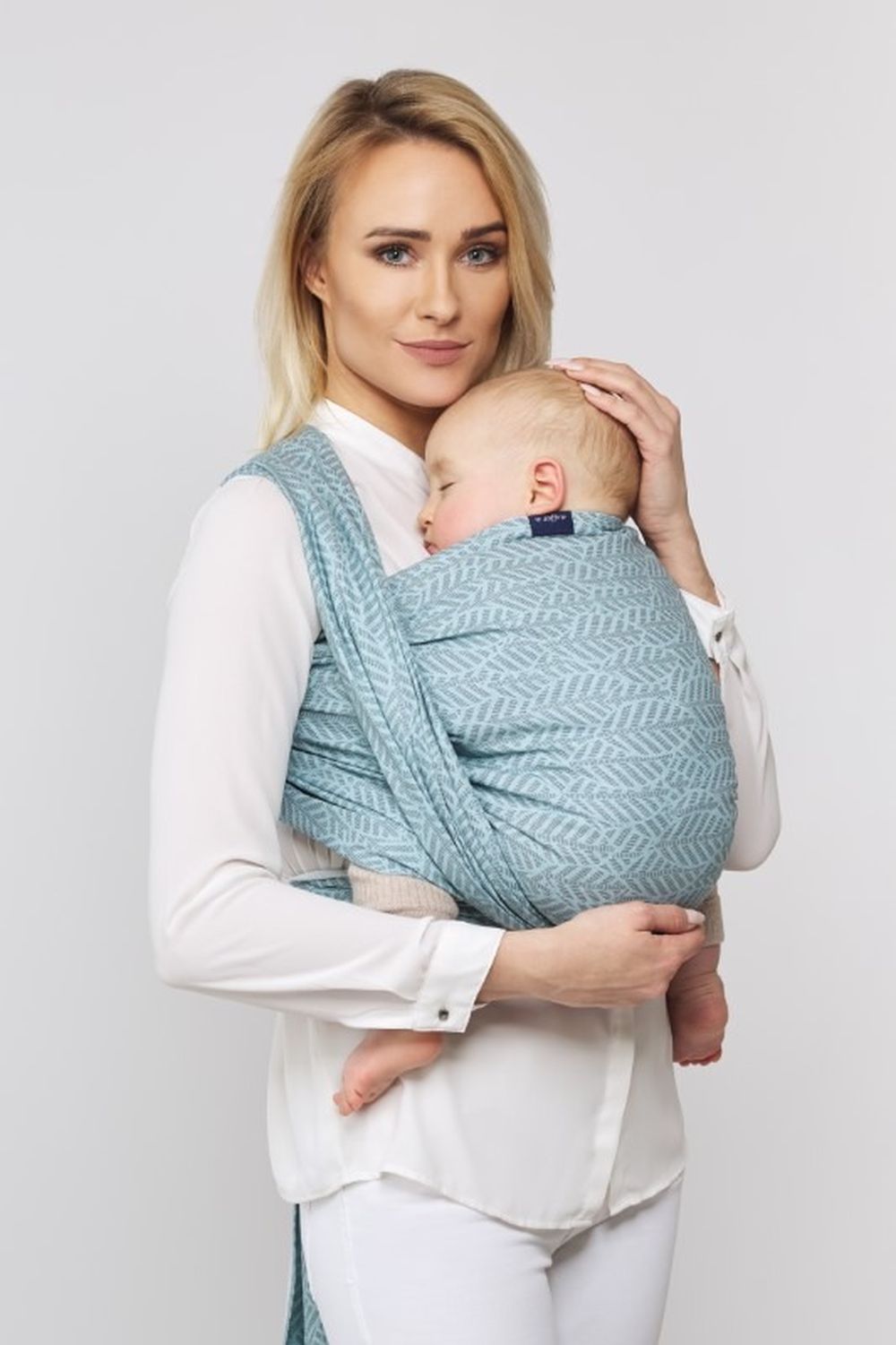 Zaffiro, Be Close, chusta tkana, Mint Leaves