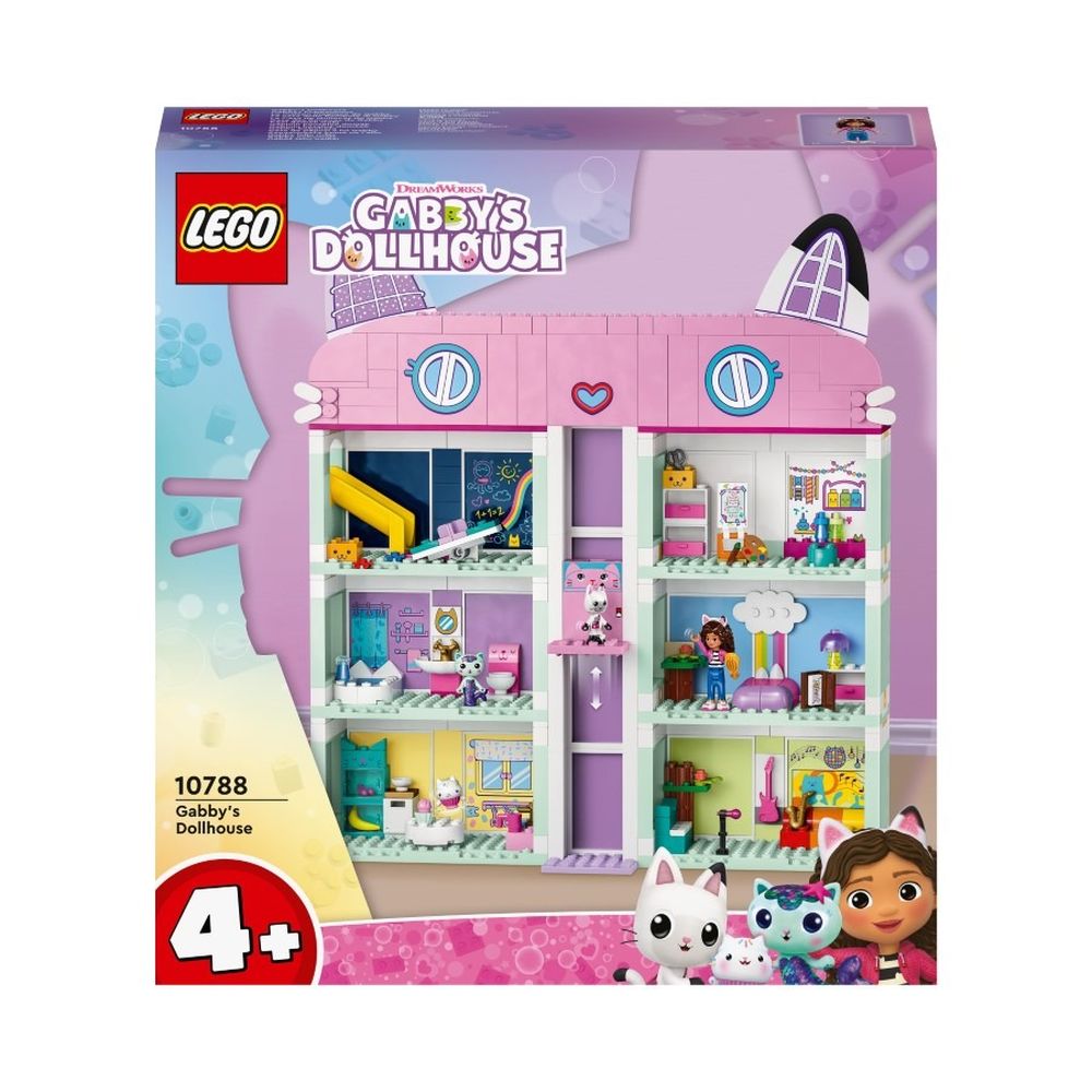 LEGO Gabby's Dollhouse, Koci domek Gabi, 10788