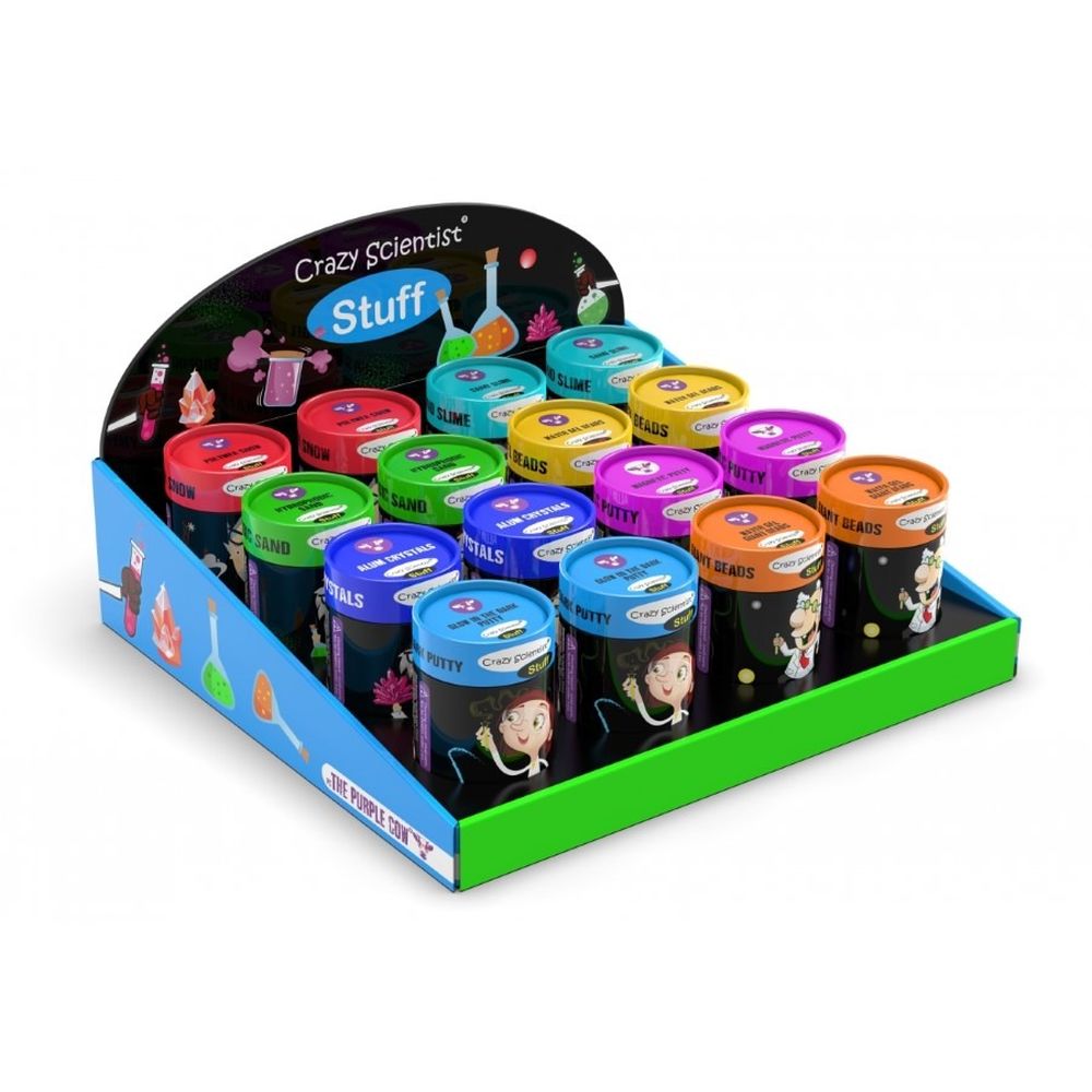 The Purple Cow, Mini eksperymenty, Sztuczny śnieg, zestaw naukowy