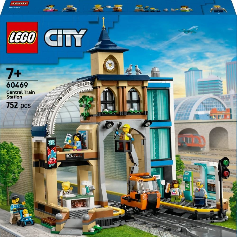 LEGO City, Centralny dworzec kolejowy, 60469
