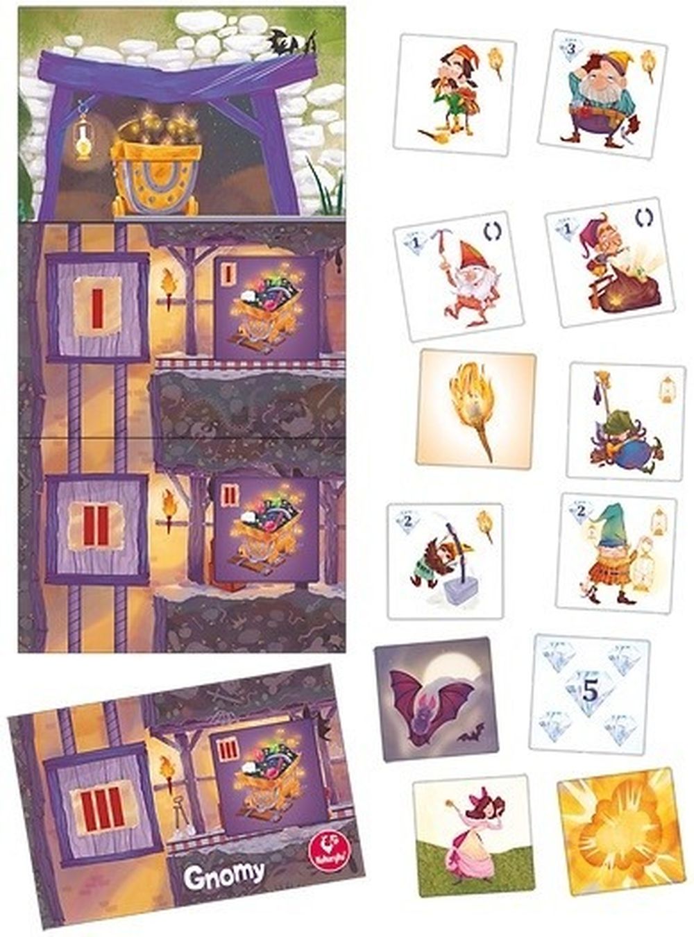 Adamigo, Gnomy, gra planszowa