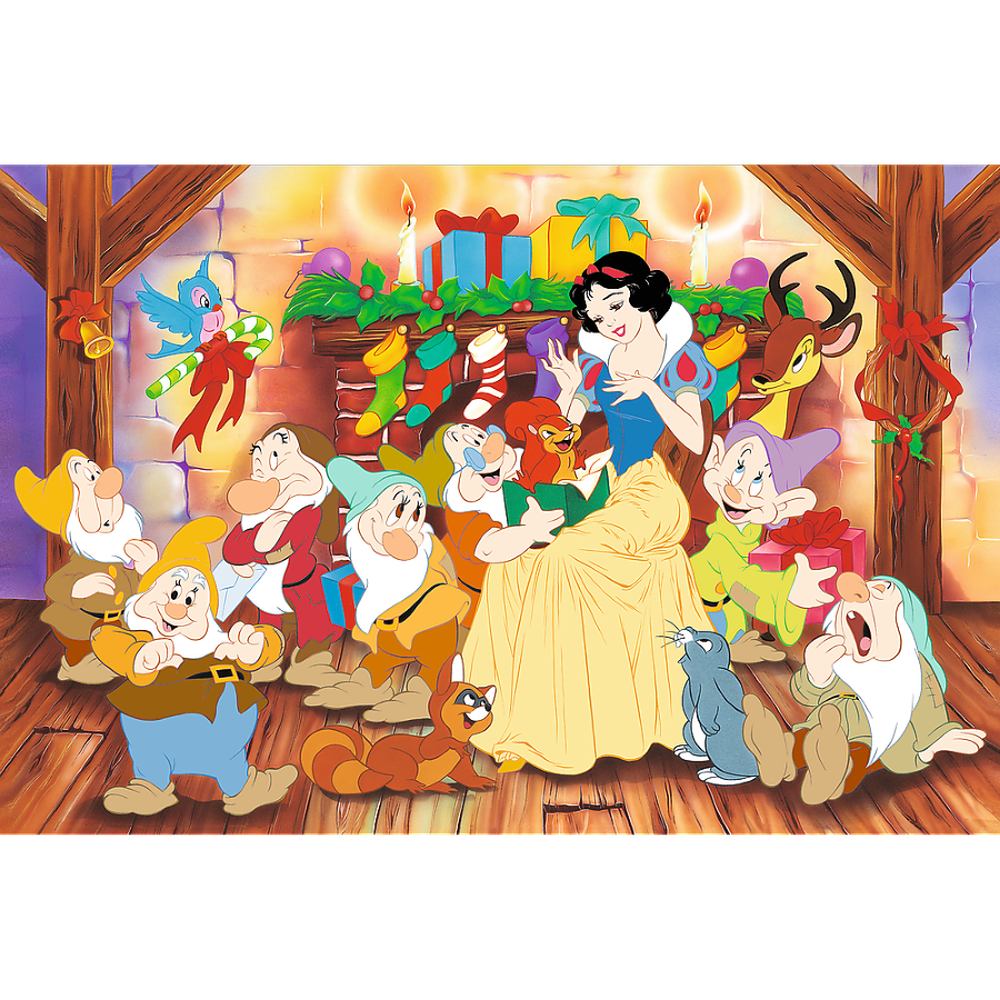 Trefl, 40-lecie, Disney, Królewna Śnieżka, Baśniowe święta, puzzle, 160 elementów