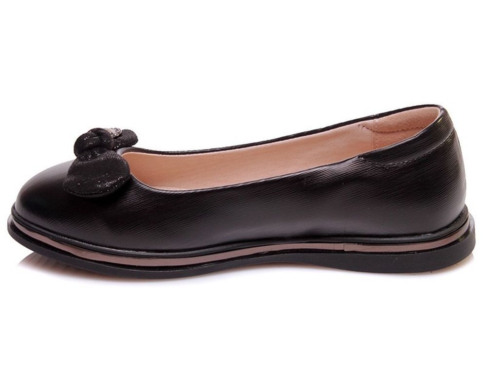 Baleriny dziewczęce, czarne, Weestep