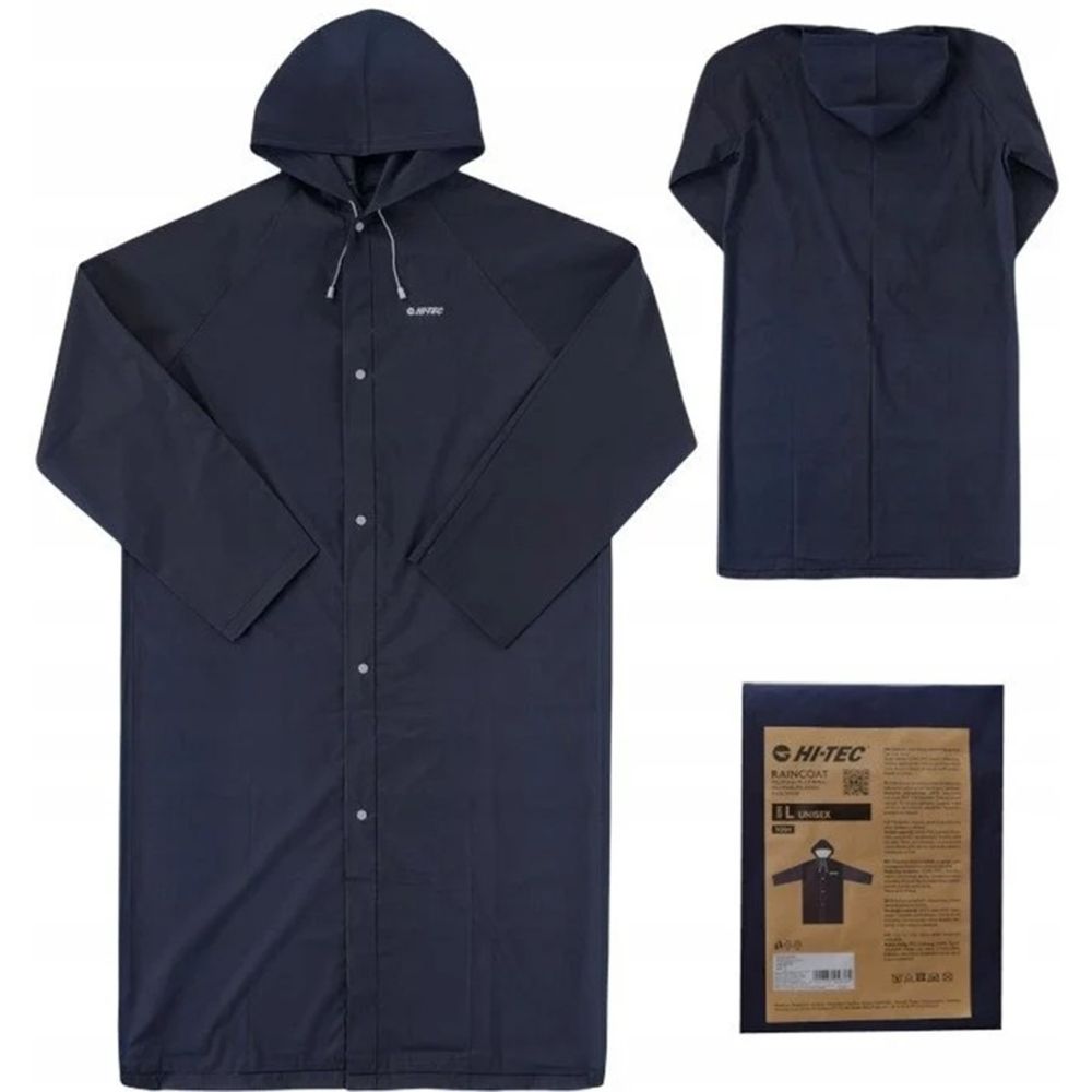 Peleryna przeciwdeszczowa, unisex, niebieska, Hi-Tec