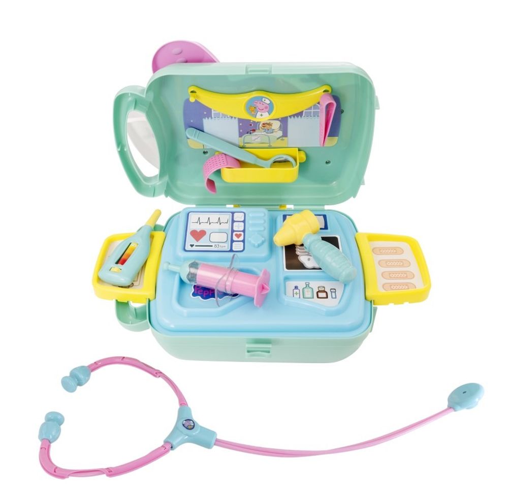 Świnka Peppa, zestaw lekarza w walizce