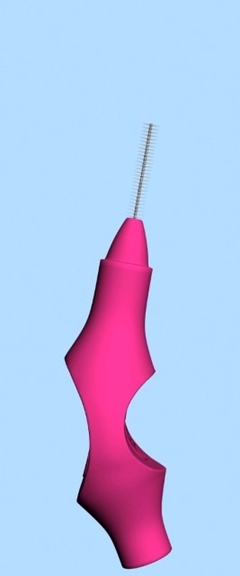 Tandex, czyściki międzyzębowe, Flexi 0,4x2,5 mm, Micro Fine, coral, różowy, 6 szt.