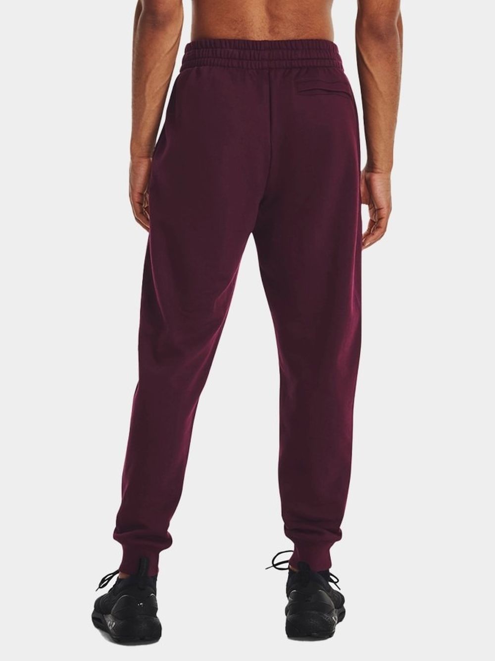 Spodnie dresowe męskie, bordowe, Under Armour