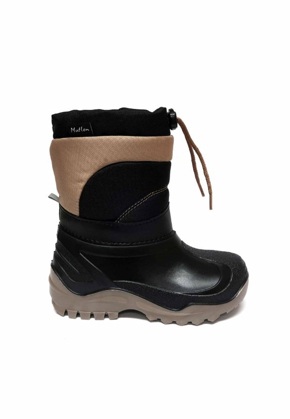 Śniegowce dziecięce, czarne, Muflon