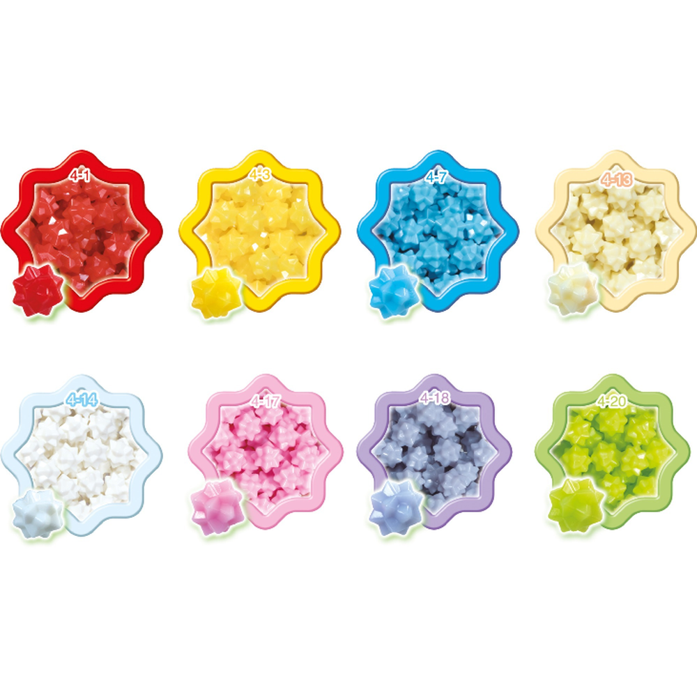 Aquabeads, Gwiazdki, koraliki wodne, zestaw uzupełniający, 800 elementów, 31603