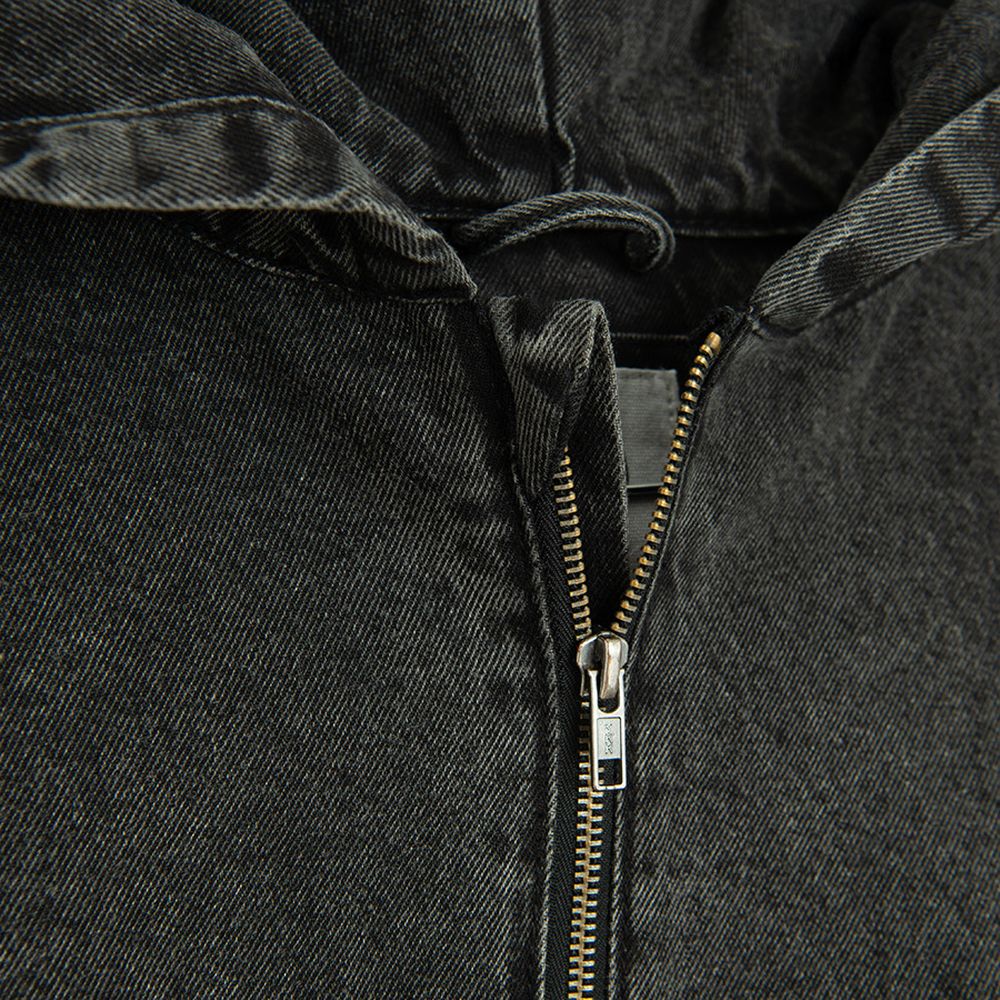 Jeansowa kurtka z kapturem Cool Club