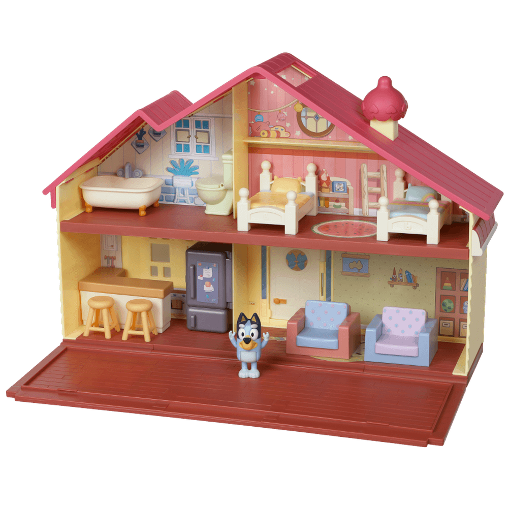Bluey, Dom rodzinny, zestaw z figurkami