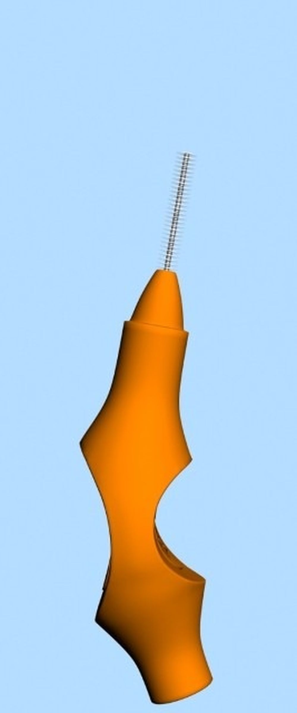 Tandex, czyściki międzyzębowe, Flexi 0,45x2,5 mm, Ultra Fine, tangarine, pomarańczowy, 6 szt.