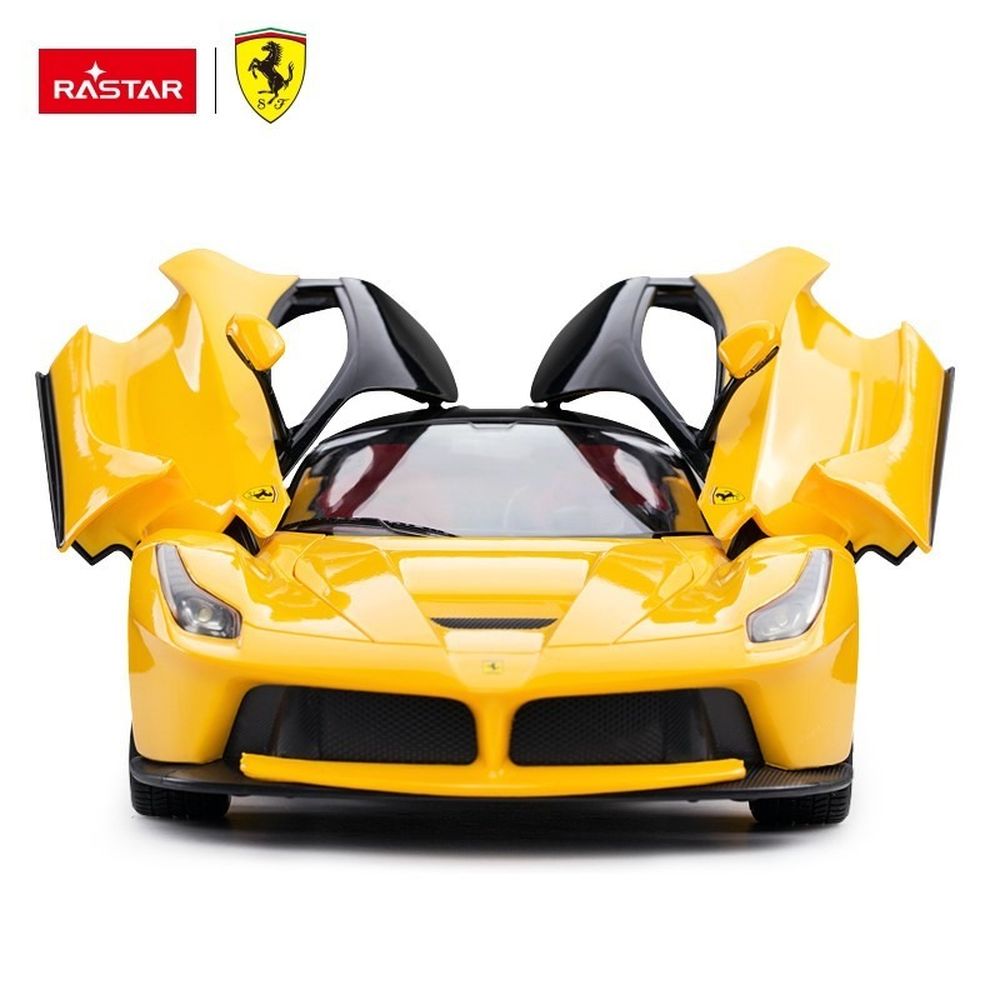 Rastar, La Ferrari F70, pojazd zdalnie sterowany, żółty, 1:14