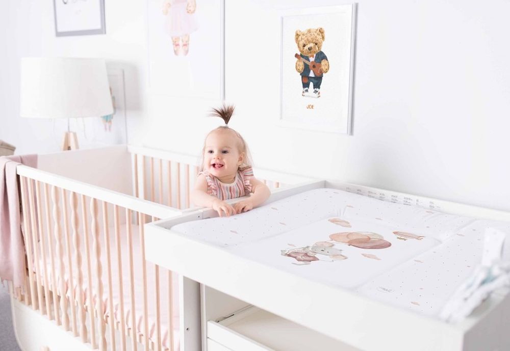 Ceba Baby, Basic, Balloons, przewijak miękki, średni, 75x72 cm